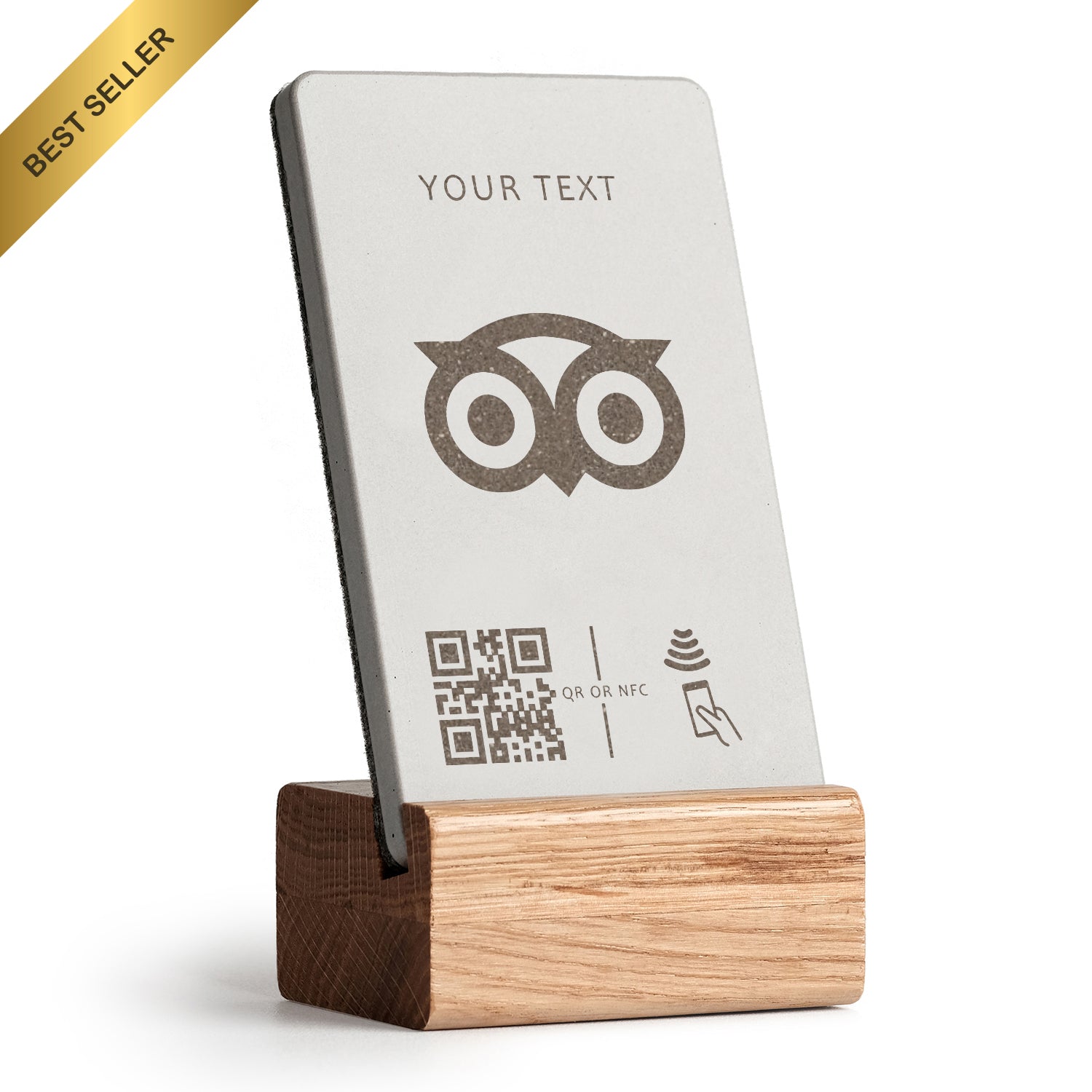 Der NFC Aufsteller "Tripadvisor" ist ein Bestseller von brique.